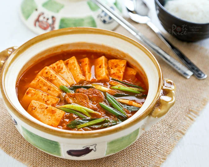 Kimchi jjigae Korean stew
